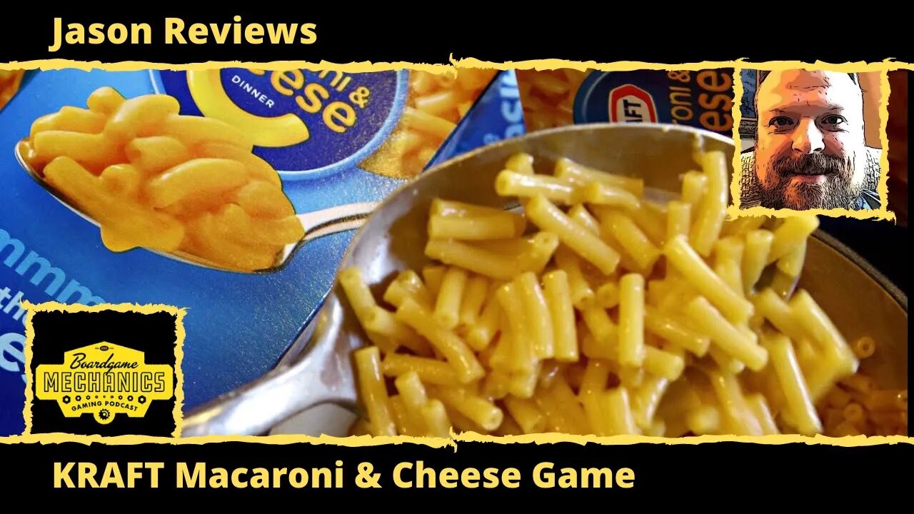 Jason's Board Game Diagnostics of KRAFT Macaroni & Cheese Game