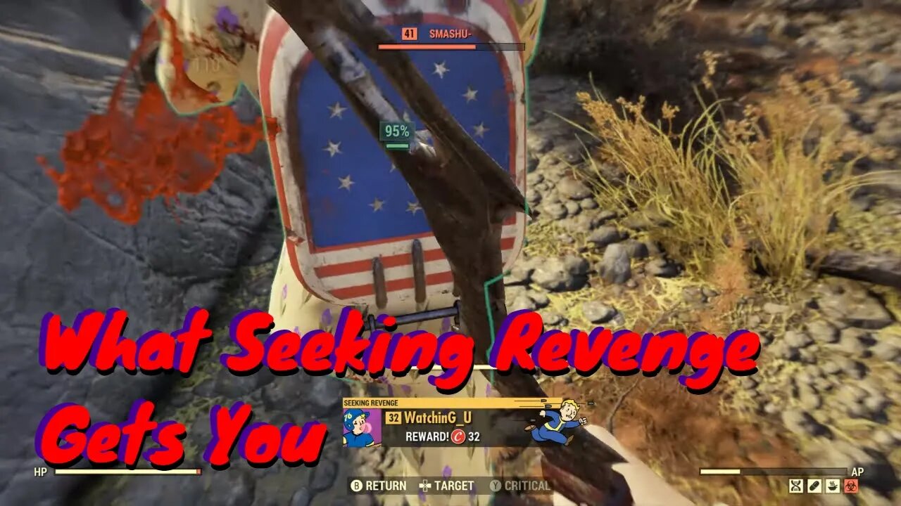 What Seeking Revenge Gets You In Fallout 76