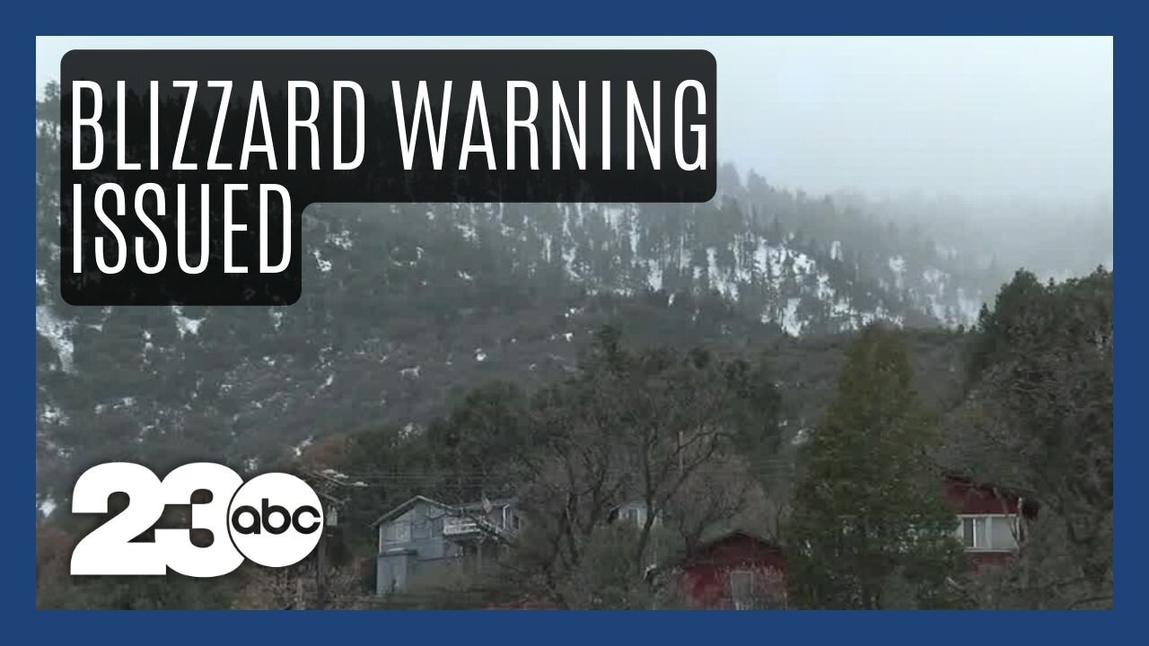 Historic Kern storms lead to county's first ever blizzard warning