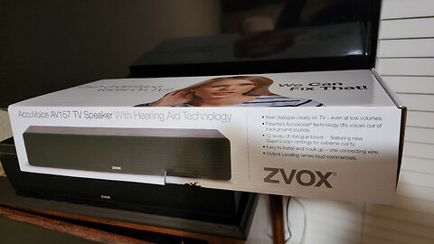 ZVOX AccuVoice AV157 Sound Bar Test and Review