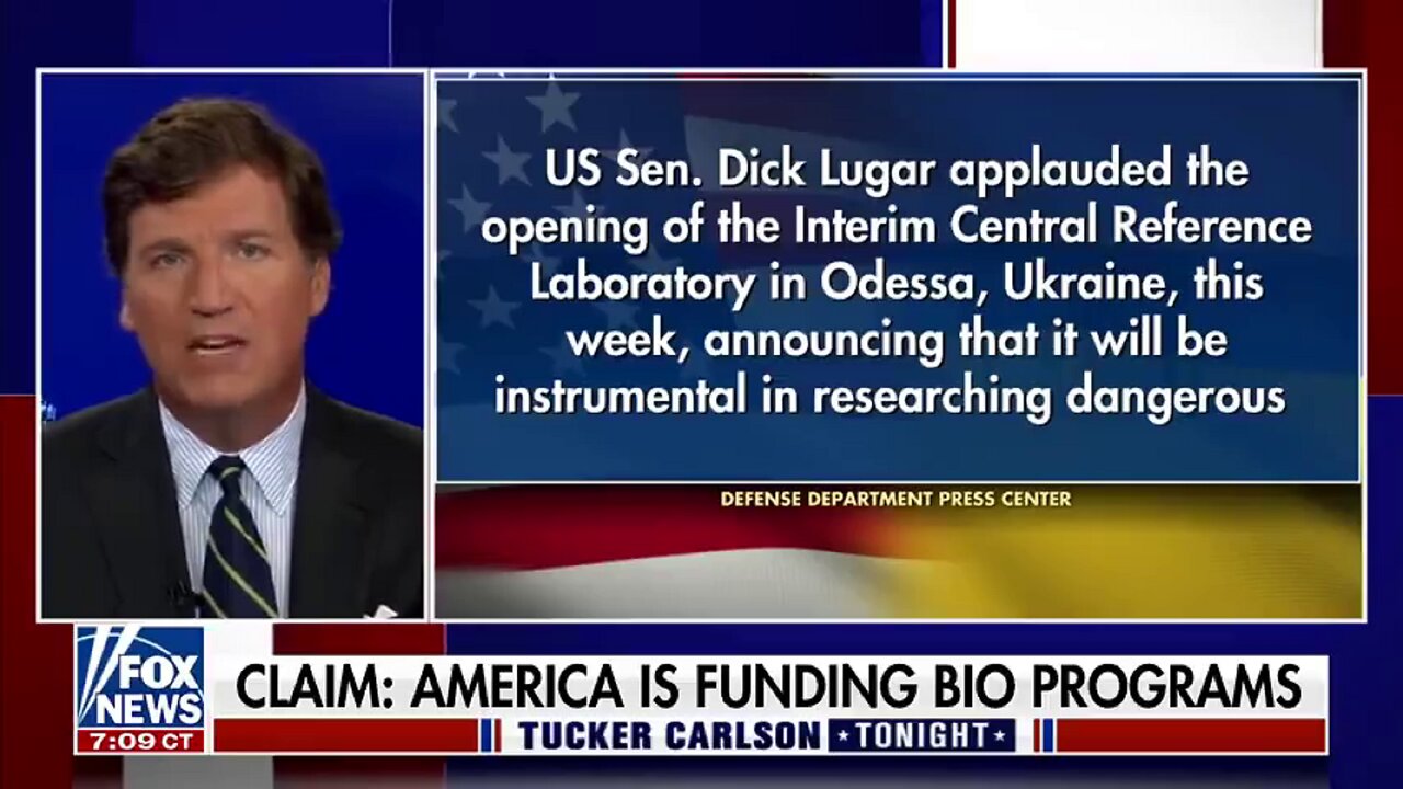Tucker: Why are we funding this? (Bigger question: Has the US Gov and MSM been caught lying?)