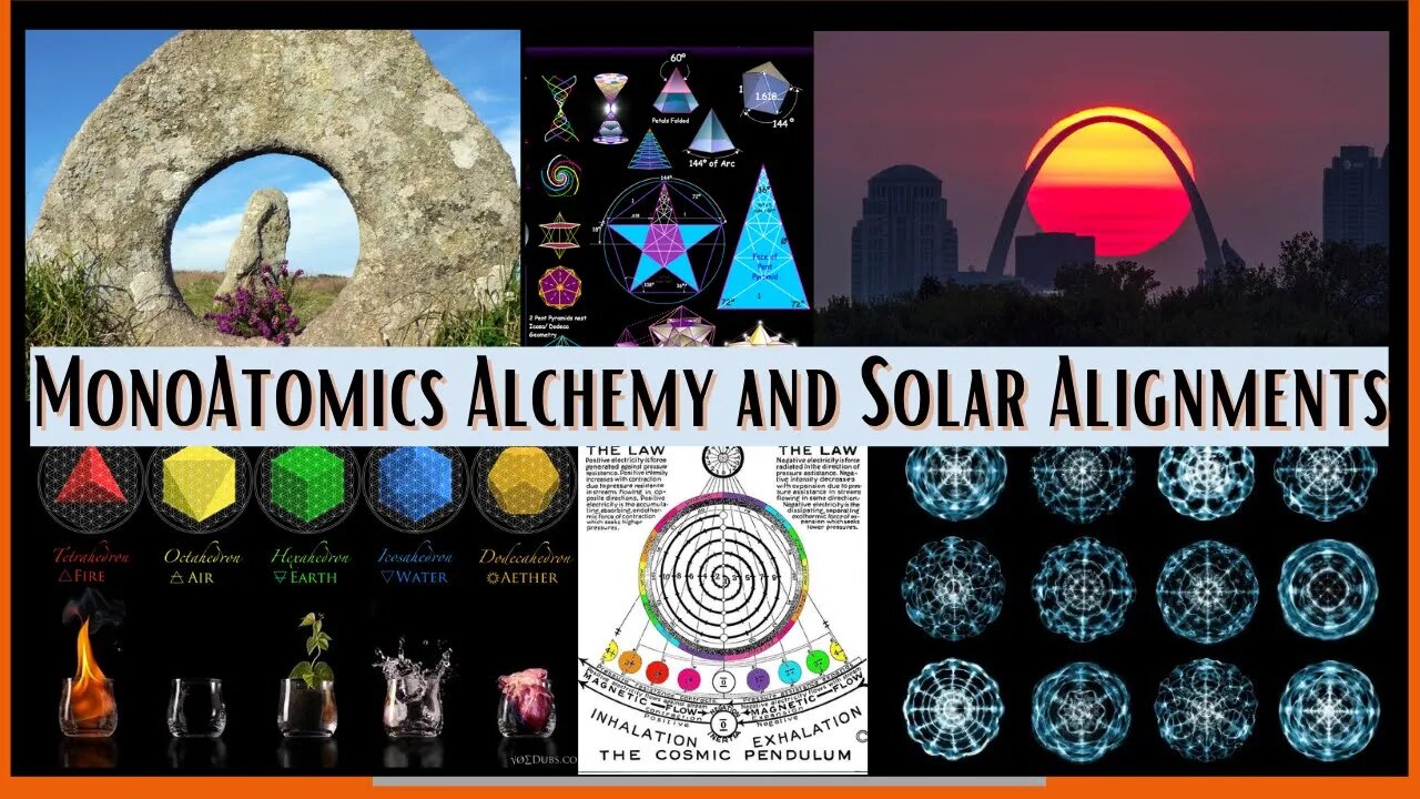 MonoAtomics Alchemy and Solar Alignments - Weekend at Bermie's