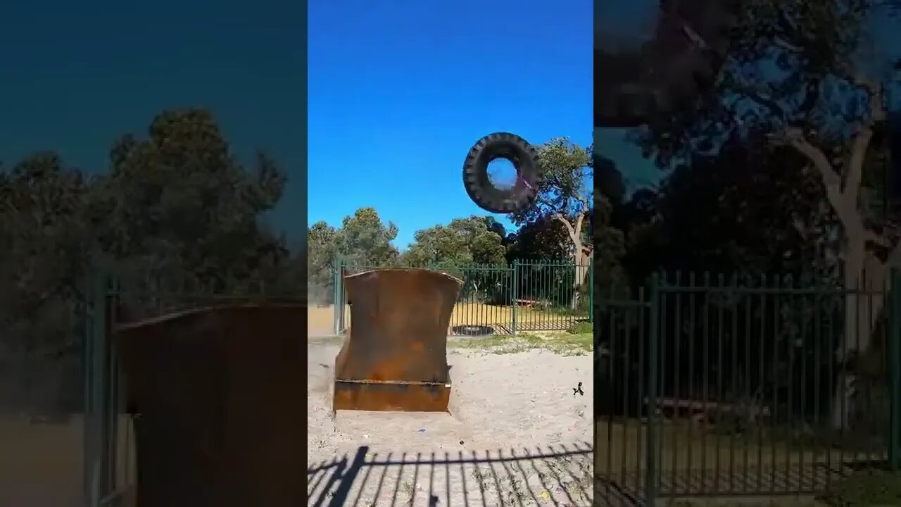 Jogou um Pneu e veja