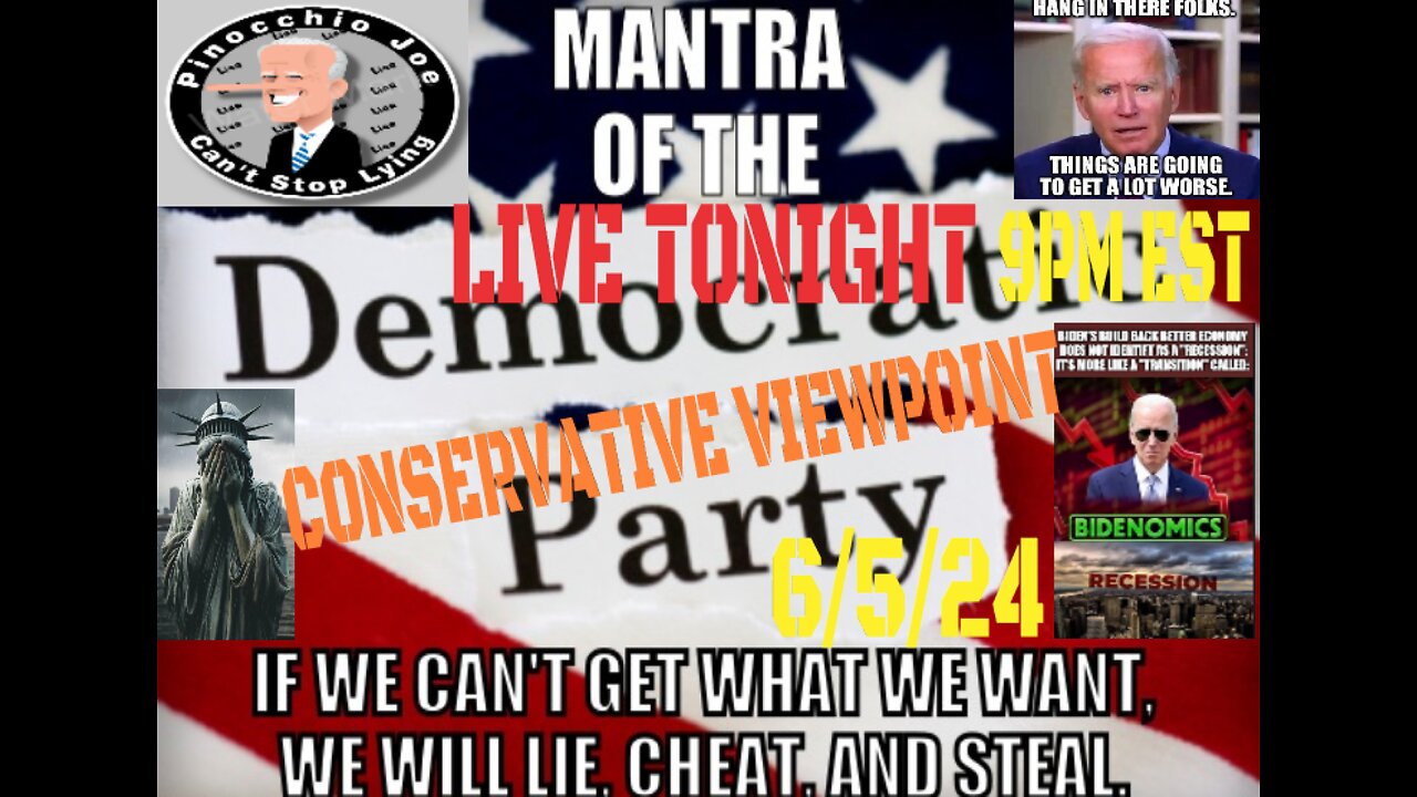 DEMOCRATS MOTTO: IF WE DON'T GET OUR WAY WE'LL LIE, CHEAT AND STEAL!!! ON THE CONSERVATIVE VIEWPOINT