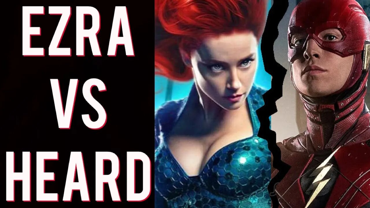 Amber Heard finally DELETED from Aquaman 2!? While Ezra Miller works Warner zipper for The Flash!