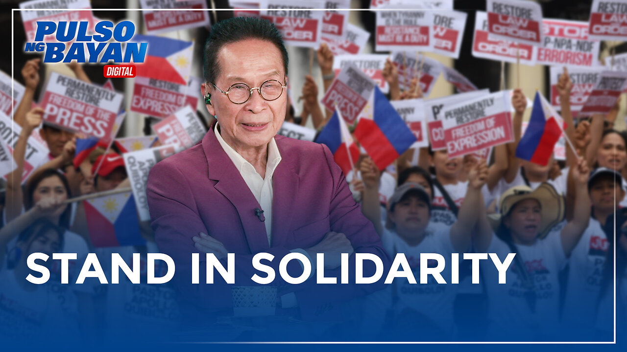 Stand in solidarity! Be part of the "Laban Kasama ang Bayan" Prayer Rally