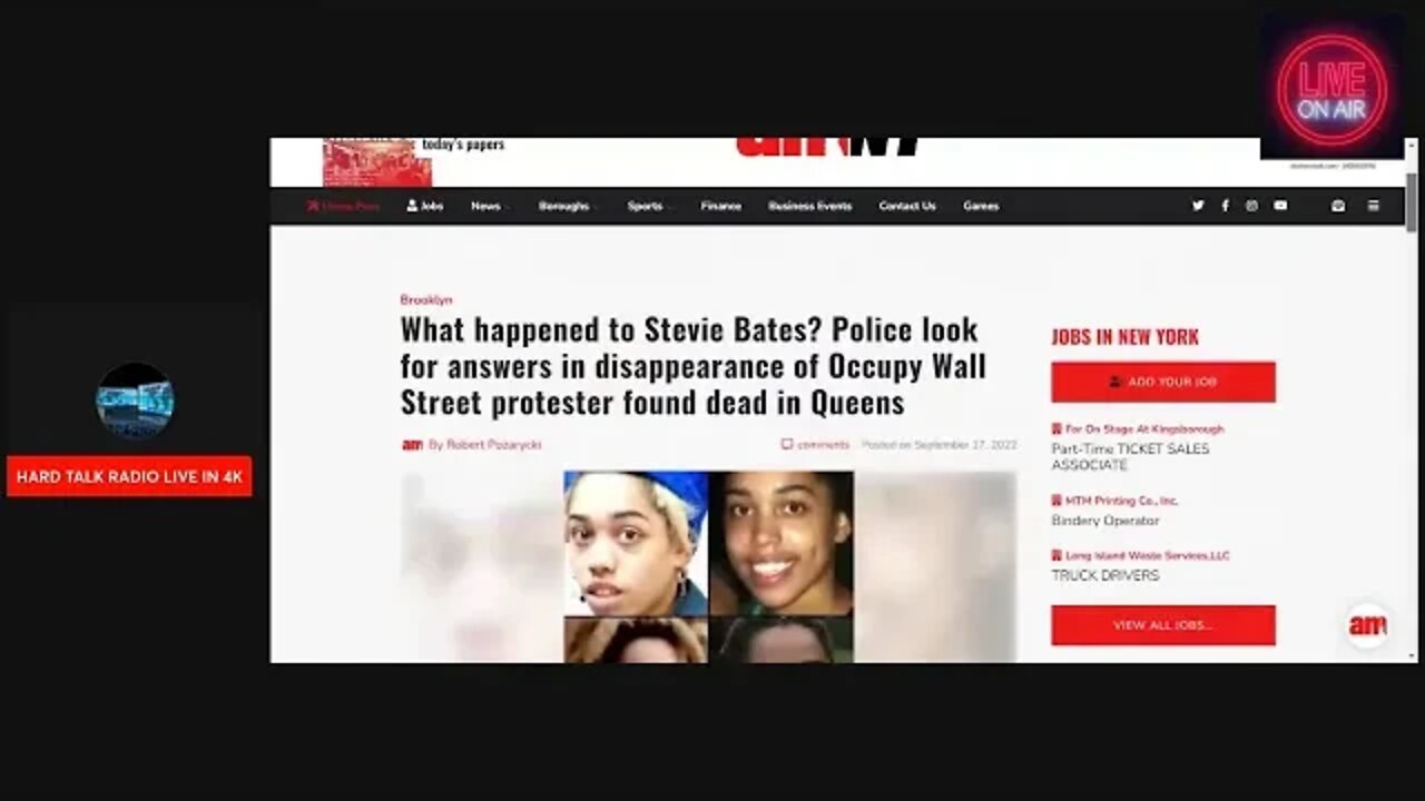 19 year old woman's body discovered at NYC construction site #NYC #crime #Steviebates
