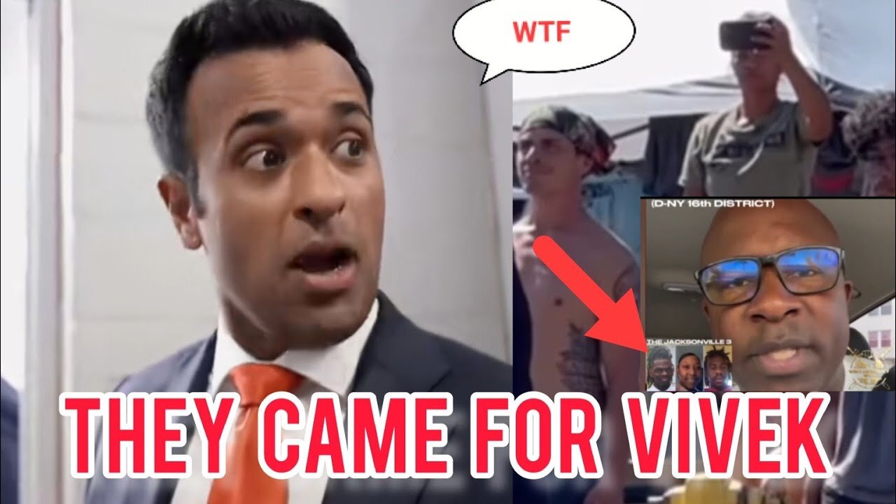 HOLY SH*T, VIVEK RAMASWAMY JUST GOT BANNED,DEMAND HE WORSHIP BLACK PEOPLE!