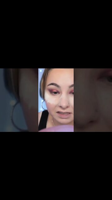 how to blend shimmer with matte eyeshadow #shorts #makeup #howto