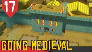 PORTÕES FORTIFICADOS da Cidade! - Going Medieval #17 [Série Gameplay Português PT-BR]