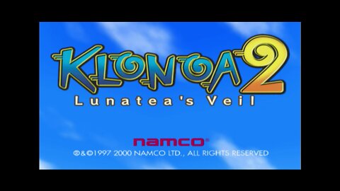 Title Screen & Demonstration - Klonoa 2: Lunatea's Veil (PlayStation 2)