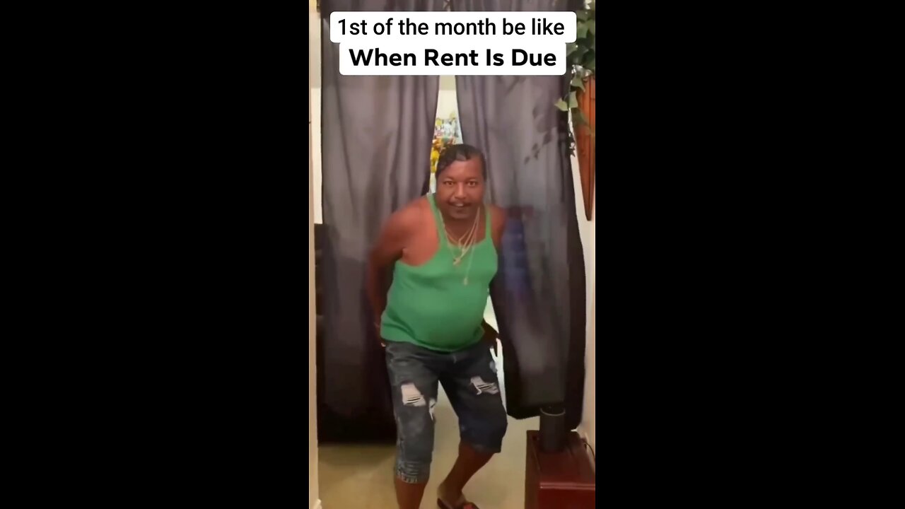 Better have my rent!