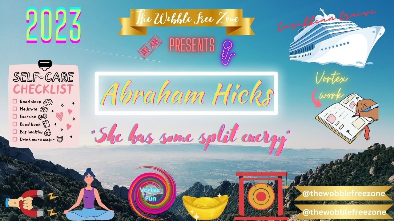 Abraham Hicks, Esther Hicks " She has some split energy " Caribbean Cruise