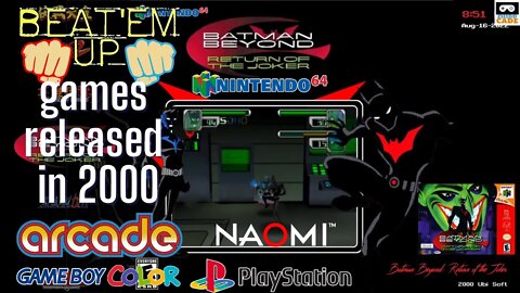 2000 released games - Beatemup