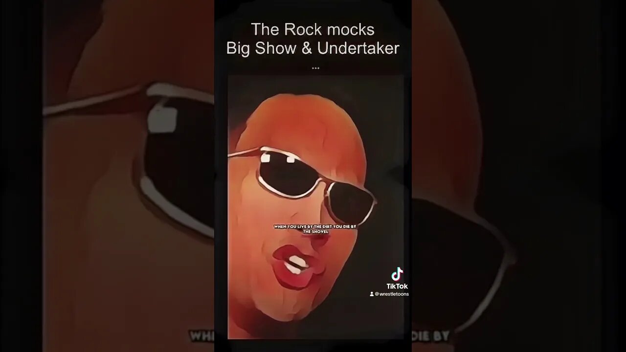 WWE. The Rock mocks Big Show & Undertaker. Raw is War.