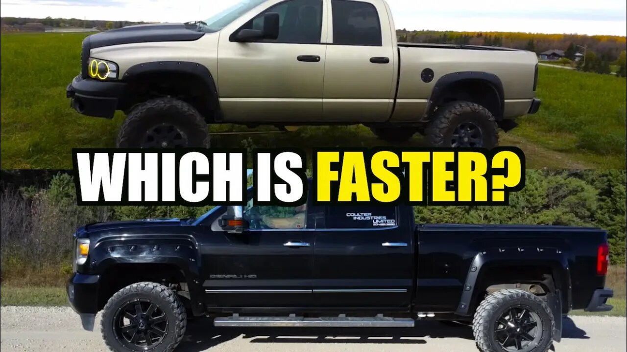 TUNED RAM V.S 660 HP DURAMAX!