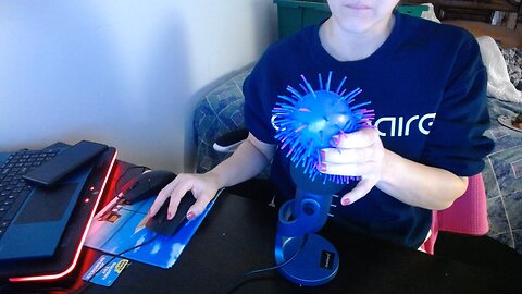 ASMR Tapping On And Pushing My New Spikey Squish Toy over Bare Microphone