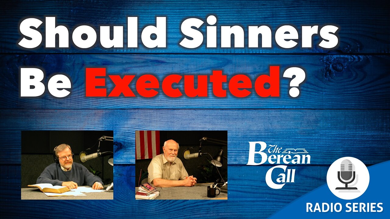 Should Sinners Be Executed?