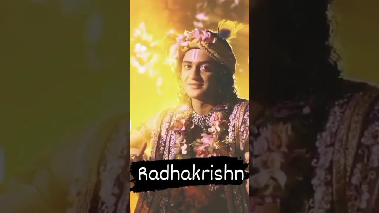 Radhe Krishna bani video.Kabi parikhsa se mat bhagia uska sam na karna sikhia. #trending