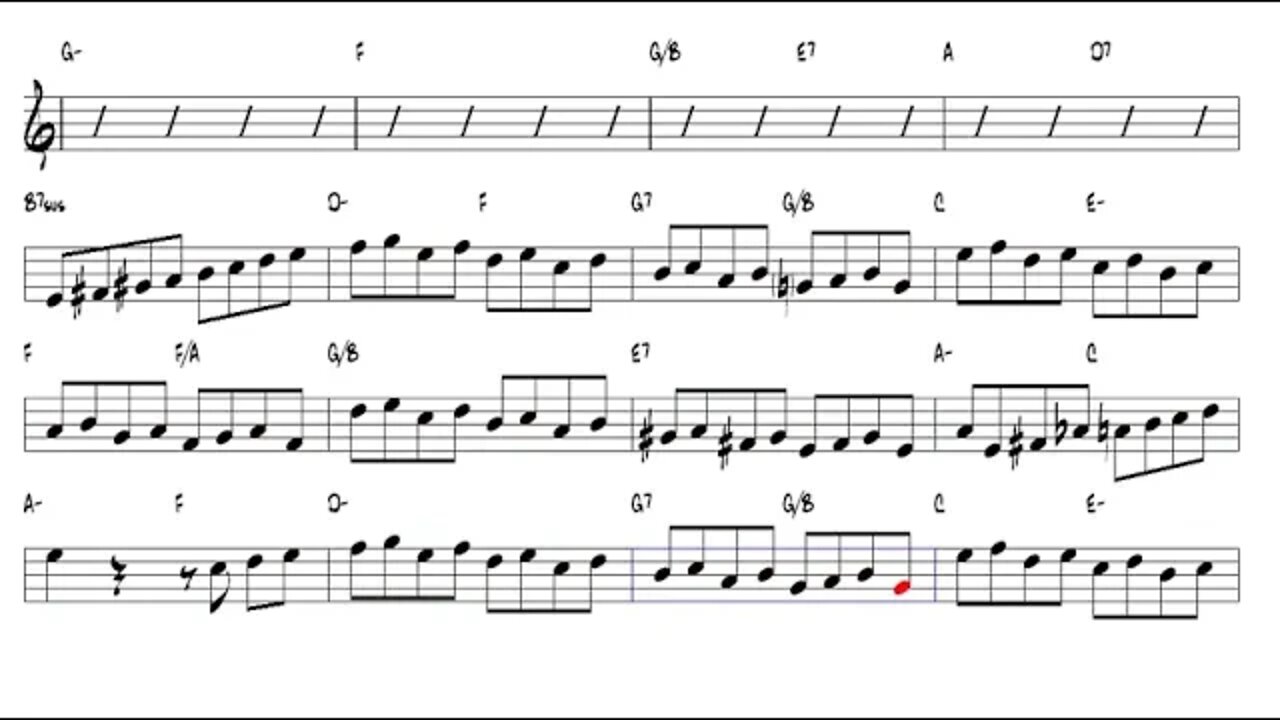 Autumn Leaves Joseph Kosma 1947 t 140 Tenor Sax