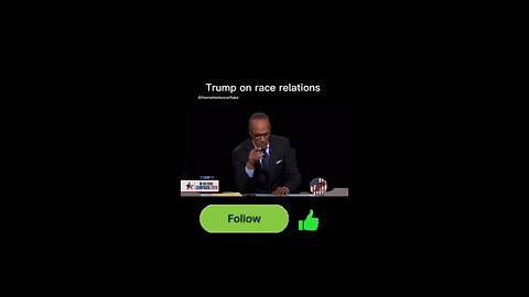 Trump on race relations