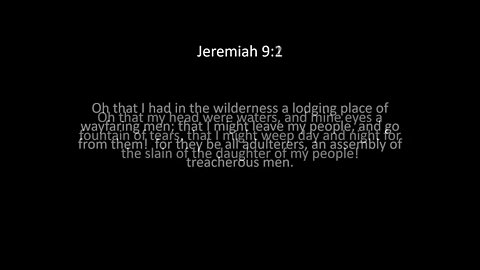 Jeremiah Chapter 9