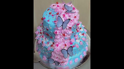 butterfly mix fruit cake