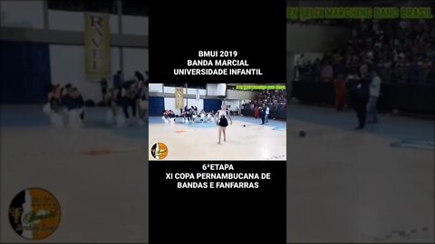 BMUI 2019 - BANDA MARCIAL UNIVERSIDADE INFANTIL - #Shorts