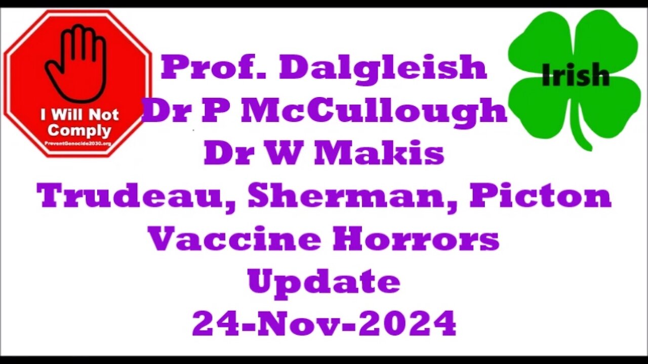 Prof Dalgliesh Dr P McCullough Dr W Makis Trudeau Sherman Picton 24-Nov-2024