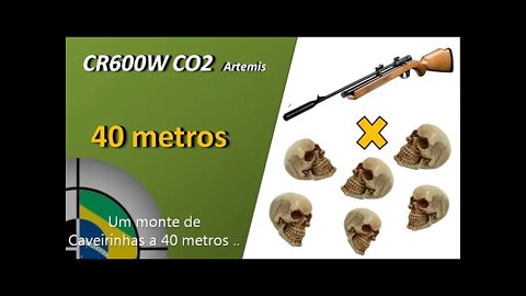 CR600w - Múltiplos alvos a 40 metros
