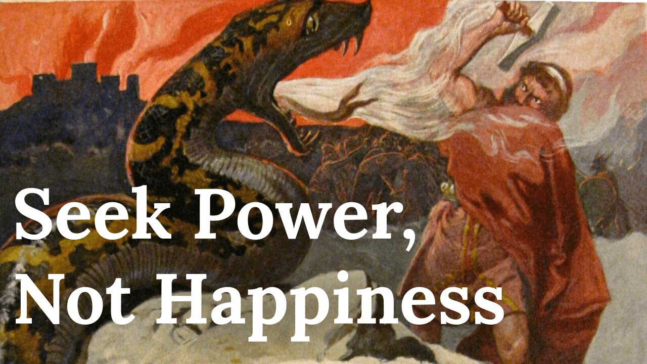 Why You Should Seek Power, Not Happiness – Nietzsche’s Guide to Greatness