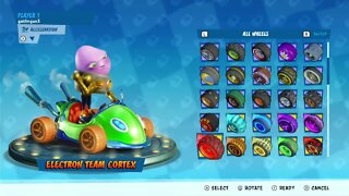 Crash Team Racing Nitro-Fueled - Team Trance Kart x All Wheels Showcase