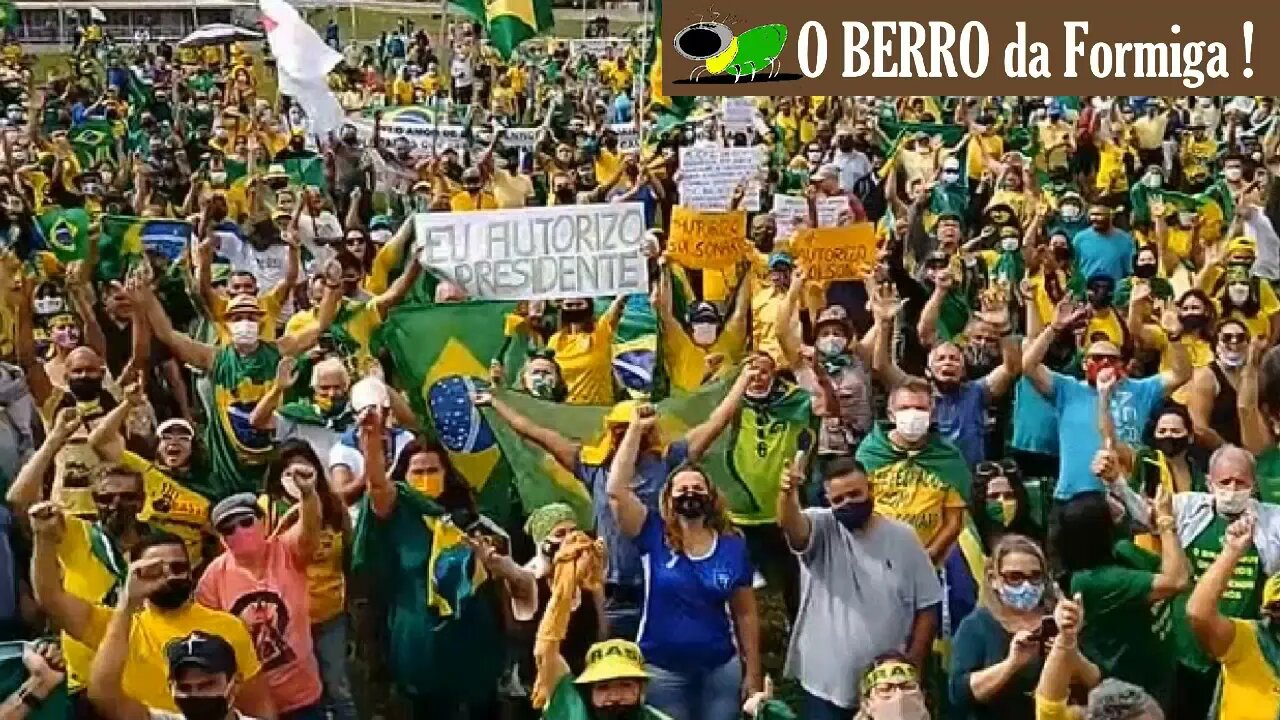 Manifestação dos "Robôs" do Bolsonaro na Av. Paulista