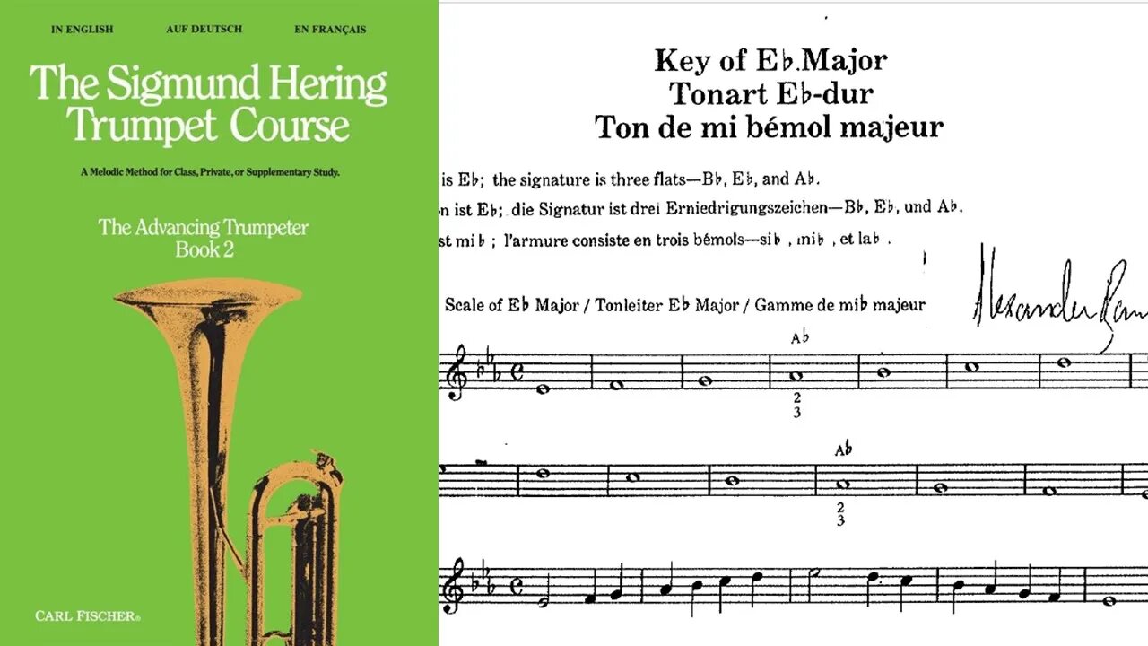 🎺🎺 [MÉTODO DE TROMPETE] Livro 2 do método de Sigmund Hering 02 to 04