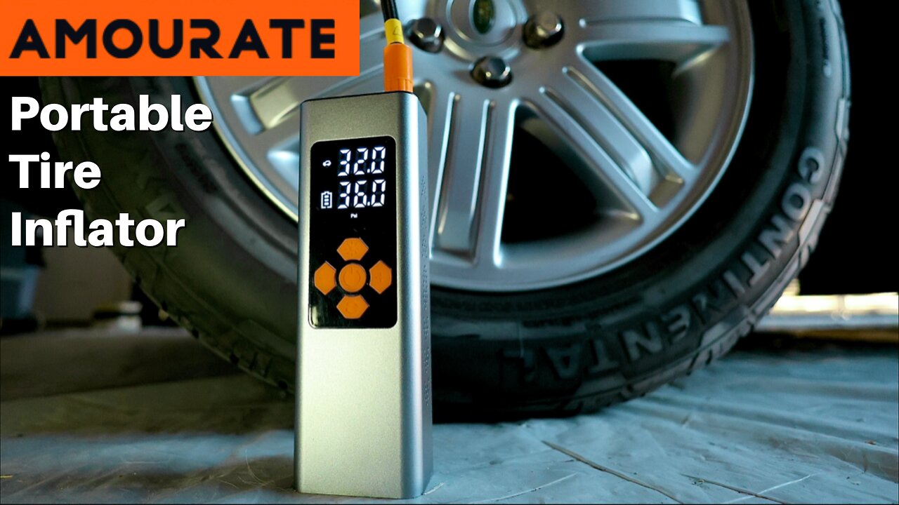 Amourate Portable Tire Inflator