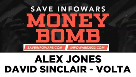 INFOWARS MONEY BOMB PART 8 - ALEX JONES DAVID SINCLAIR - VOLTA PHONES