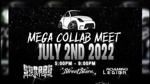 MEGA Collab Meet Car Show