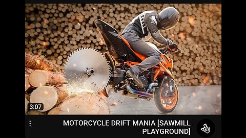 MOTORCYCLE DRIFT MANIA [SAWMILL PLAYGROUND]