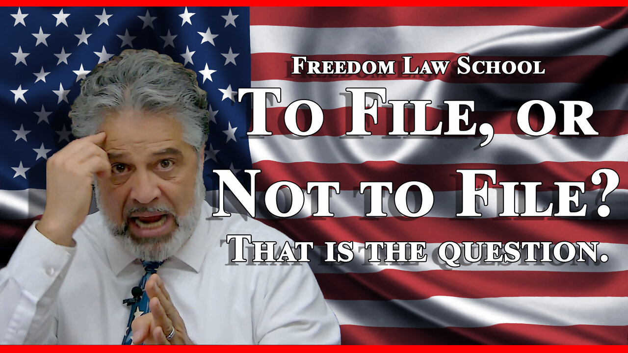 Which is safer: FILING or NOT filing IRS 1040 federal income tax forms?