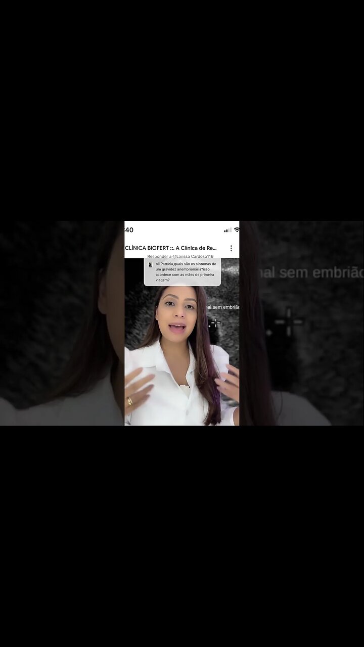 Sintomas de gravidez anembrionária