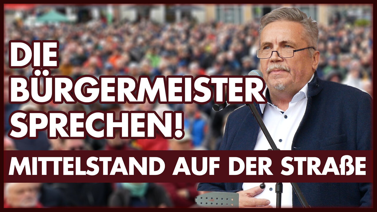 Der Mittelstand steht auf! Die Bürgermeister demonstrieren! #HeisserHerbst