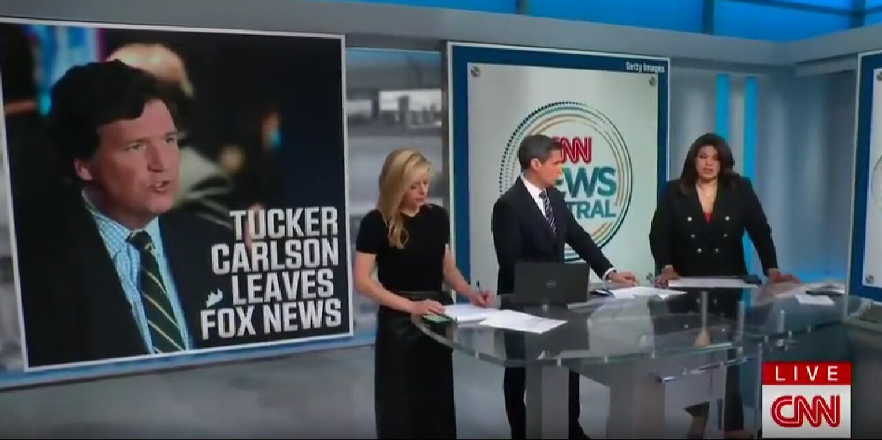 Tucker Carlson has been fired from Fox News and there will be no farewell show.