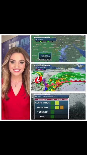 Stevie's Scoop: Rainy Today with Isolated Storms
