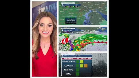 Stevie's Scoop: Rainy Today with Isolated Storms