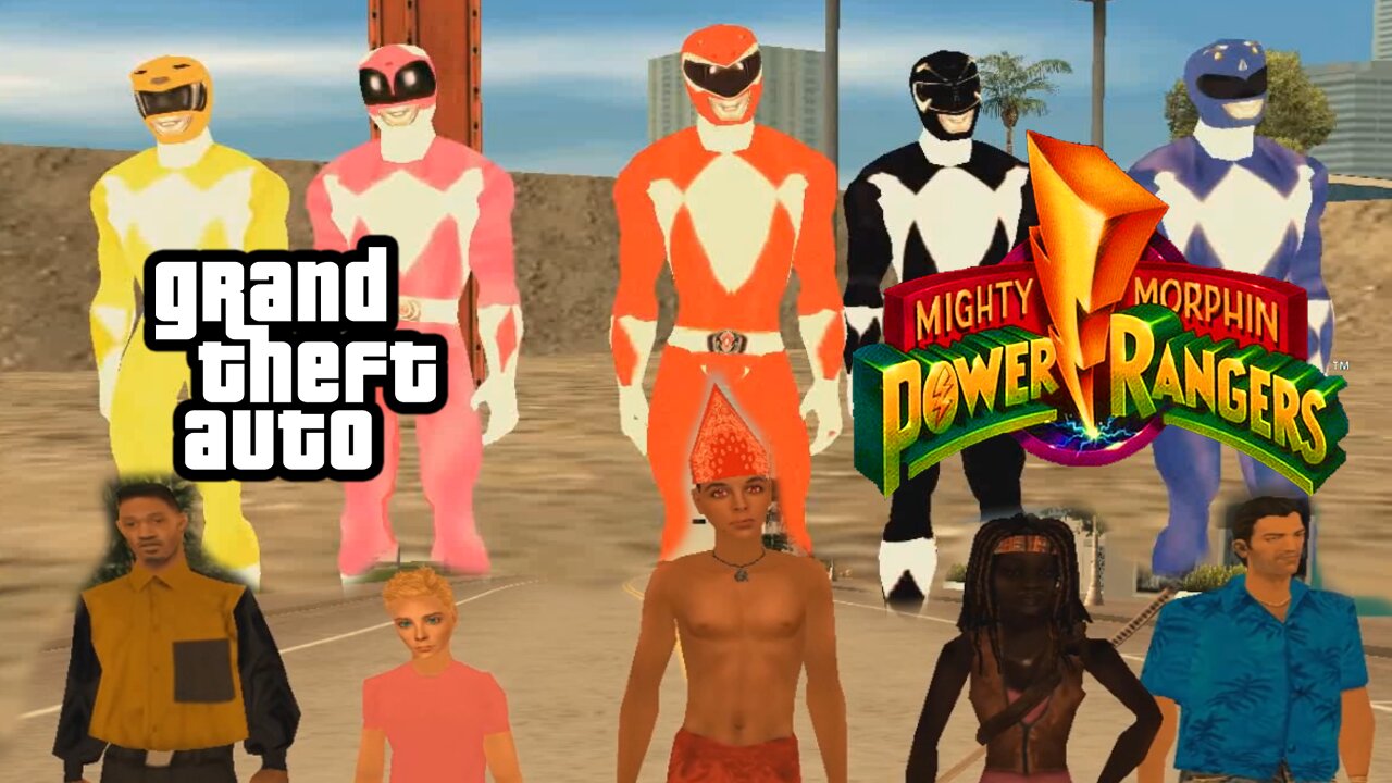 Mighty Morphin' Power Rangers (2022) | Grandtheft Auto San Andreas | Joe Winko