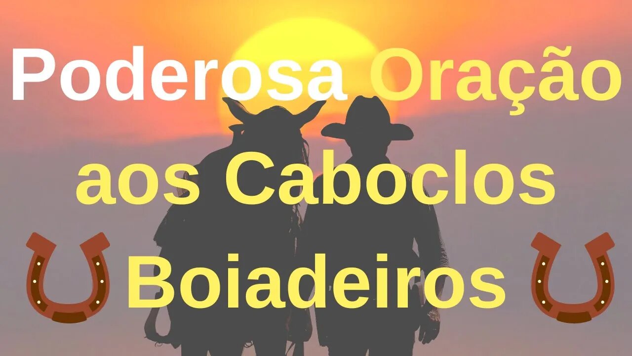 Poderosa Oração aos Caboclos Boiadeiros para Proteção e abertura de caminhos.🪘🪘