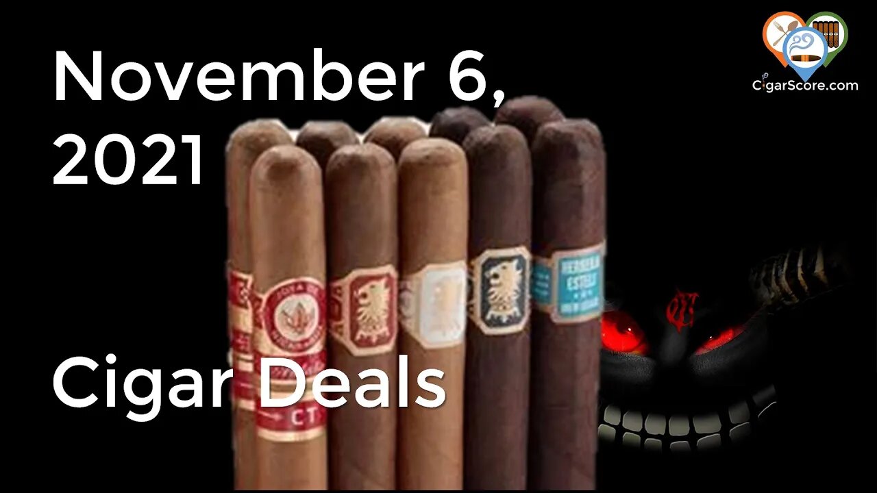 PENULTIMATE DAY to Get 15% OFF - Cigar Deals for 11/06/21