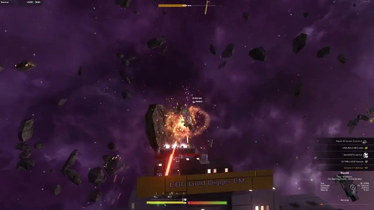 Avorion - More pirates again.. time to clear this sector.