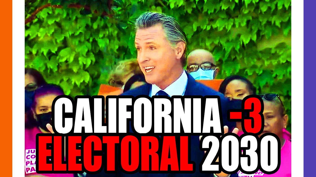 California Projected To Lose Three Electoral Seats