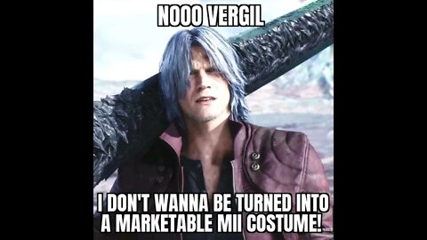 Dante becomes a Mii Sword Fighter in Smash Bros. Ultimate